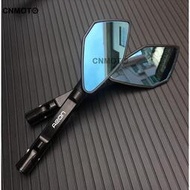適用於  宏佳騰 ( OZ150 OZS ES150 )  改裝鋁合金後視鏡電機桿端鏡 後視鏡 摩托車側鏡後照鏡