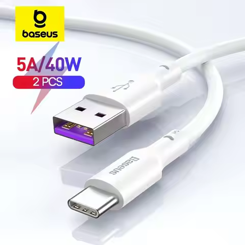 Baseus Fast Charging USB Type C Cable 5A USB C Cable Type C Data Cord for Huawei Charger Cable C For