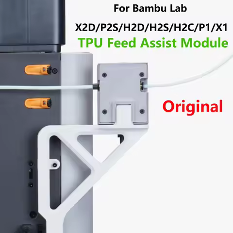 Original Bambu Lab TPU Feed Assist Module For Bambu Lab H2D H2S H2C X1 P1 P2S X2D