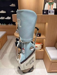 Malbon Korean Golf Bag 25 New Style Club Bag For Men And Women Sports Golf Putter Bag With Pulleys
