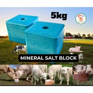 5kg Salt Block for Goat Cattle Horse Sheep Mineral Block
