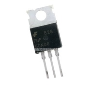 Fqp50n06 Field Effect Tube 50N06 50A 60V In-Line TO-220 MOS Tube Brand New Ready Stock FQP50N06