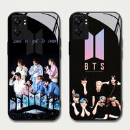 TS-44 BTS ARMY HD Glass Casing for OPPO A57 A77S A17 A36 A77 A57S A76 A96 Reno 10 13 Pro Realme C30S