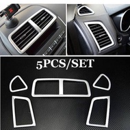 Mitsubishi Asx Chrome Aircond Vent Console Cover Front And Rear Room Lamp Cover Interior Decorations