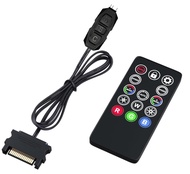 ShakingTank Mini ARGB PC Fans Controller Kit for ARGB Case Fans, PC ARGB LED Strip，14 Key Remote Con