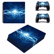 【Clearance】 Fantasy Lightning Ps4 Pro Skin Sticker Decal For 4 Console And 2 Controllers Ps4 Pro Skins Vinyl