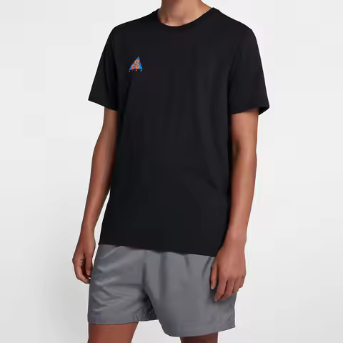 Nike genuine spring and summer new men's round neck loose casual sports short sleeved T-shirt AQ3951