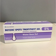 BENZAC AC 5 ACNE GEL 5% 60G Exp:9/2022