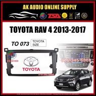 Toyota RAV-4 RAV 4 2013 - 2017 ( TO-073 ) Toyota Size 7" Inch Player Casing - M12142(NO SOCKET)