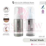FACIAL WASH & GOLDEN GLOW FACIAL WASH MS GLOW|Facial Soap