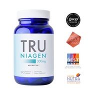 ☀️Tru niagen 300mg Multi Award Winning Patented 90 Vegetarian Capsules #NAD+ Nicotinamide Riboside Chloride #USA #agebetter #อาหารเสริม ต้านความ ชรา #life extension nad #150mg #pro #lifeextension nad