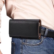 กระเป๋าหนังใส่โทรศัพท์ มือถือ กระเป๋าหนัง แนวนอน-ตั้ง สำหรับผู้ชาย ใส่ได้ทุกรุ่น วัดนาดมือถือด้วยตัวเอง