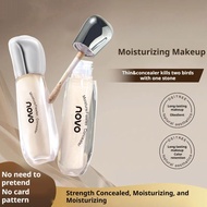Novo Concealer Liquid Foundation Non Sticky Waterproof Long Dark Lasting Coverage Face Cover R2w0