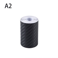 BeautyBoostT 3D คาร์บอนไฟเบอร์สติกเกอร์รถแปะป้องกันประตูด้านข้าง Anti Scratch TAPE FILM