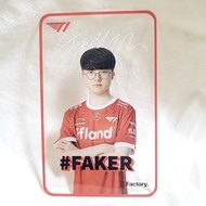 [Official Goods] SKTelecom T1 Faker Transparent Photo Card