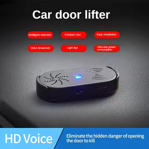 Smart Sensor Alarm Car Door Opening Anti-Collision Device Voice Notifications Car Door Opening Remin