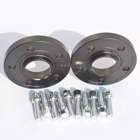 2pcs 5x112 66.6 Centric Bore Hub Wheel Spacer with Extended Wheel Bolts For Mercedes Benz