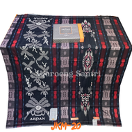 Sarung Ardan Ketcubung / Sarung Ardan Star Gold JKM Black Series (Jacquard Kembang)