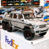 1/18 Mercedes Benz G65 AMG 6x6 Autoart Diecast Composite NUSEL Silver