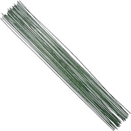 Decora 20 Gauge Dark Green Floral Wire 16 inch,50/Package