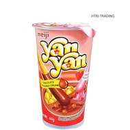 Meiji Yan Yan Stick Biscuits Chocolate Strawberry
