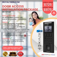 Hikvision Door Access DS-K1T321 PACKAGE Single/Double Door Facial Recognition, fingerprint, EM card,