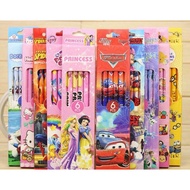 Cartoon HB Pencil  (6 in 1)