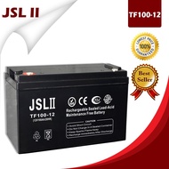 ♞,♘JSL II 12V  100AH Sealed Lead-Acid Battery For Solar SET UP COD