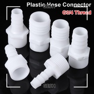 GESH 1/10Pcs Pipe Coupler, 10/12/14/16/18/20/25mm Drip Irrigation System Hose Connector, ID Plastic 