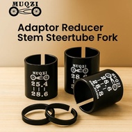 Premium Steertube Fork Stem Reducer Adapter, Conversion from Standard 28.6mm to Oversize OS 25.4mm o