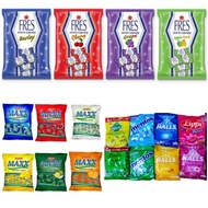 MAXX / FRES / HALLS / X.O / MENTOS / SNOWBEAR / STARR / ICOOL / LIPPS / MONAMI / POCHIE CANDY