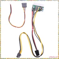 [L U T I] PCI-E 6PIN Input DC 12V 300W DC-ATX-300W 24Pin  ATX Switch PSU Power Supply Module