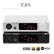 Go EX5 MQA DAC headphone amplifier es9038q2m * 2 5.0 decoder with remote control