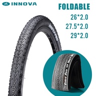 INNOVA bicycle tire 26x2.0/27.5x2.0/29x2.0 Foldable tyre 26inch Ultralight Mountain bike tire Cobra skin 26er 27.5er 29er