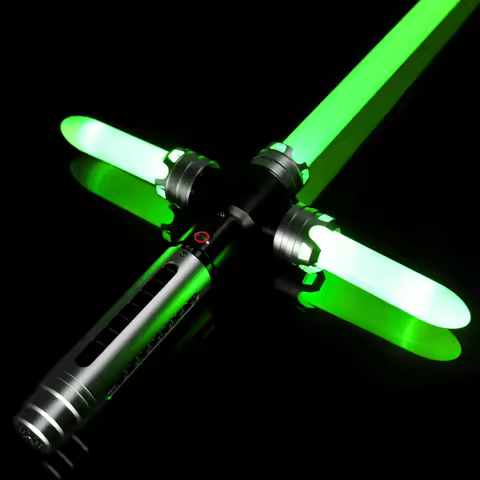 LGT Saberstudio Cross Guard Lightsaber Sensitive Smooth Swing Infinite Color Changing with 16 Sound 