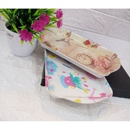 ONIX 24.2x14.6cm square tray/handle tray