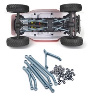 CNC Aluminum High Clearance Chassis Links | 1/24 Axial SCX24 AXI90081 Upgrade Parts