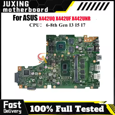 X442UQ Laptop Motherboard For ASUS X442UNR A442U X442UAR X442UQ X442U X442UR R419u X442UF F442U X442