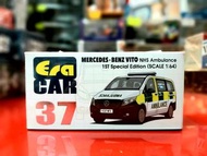 全新 ERA CAR 37 1/64 MERCEDES BENZ VITO NHS AMBULANCE  平治 救護車