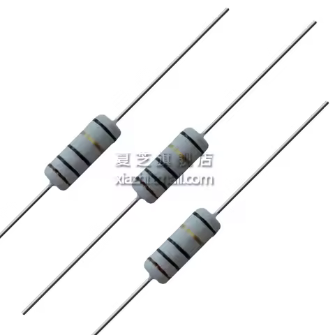20pcs 2W Wirewound Fuse Resistance Accuracy 5% 10R 20R 22R 33R 39R 47R 51R 56R 68R 100R Wire Wound R