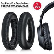 屯團百貨 - [2件裝] 黑色頭戴式耳機海綿套 適用於森海塞爾耳罩耳套 [平行進口]