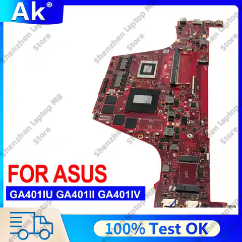 GA401IU Laptop Motherboard For ASUS ROG Zephyrus G14 GA401I GA401II GA401IV Notebook Mainboard With 