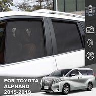 For Toyota VELLFIRE ALPHARD AH30 2015-2023 Magnetic Car Sunshade Front Windshield Curtain Rear Side 