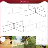 [Lohobby] Foldable Cooler Rack Stainless Steel Storage Box Ice Box Holder for Refrigerator Fridge