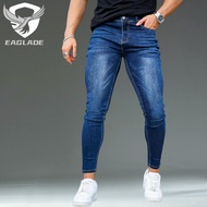 Eaglade Skinny Jeans Men in Blue Stretchable 817