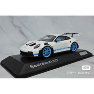 [Ready Stock] spark 1/43 Porsche 911 992 gt3 rsiaa Car Show Version, Original Package Flawless, SF O