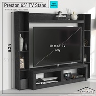 TV Cabinet PRESTON Series - 4 Colors - 6.4 ft - Kabinet TV 65 Inch 2.0