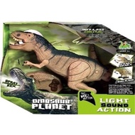 Dinosaur Planet Light & Sounds RC Spray T-Rex Dinosaur Moving With Sound and Lights Children's Toys 