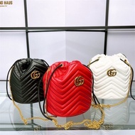 [Fast Delivery]GUCCII_Love Shape Sling Bucket Bag 爱心水桶包