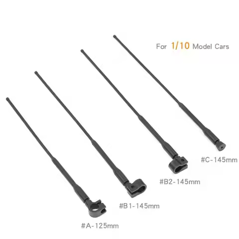 Hot！Simulated Antenna Aerial Decoration Signal Pole For 1/12 1/18 1/10 1/8 RC Car Crawler TRX4m MN16